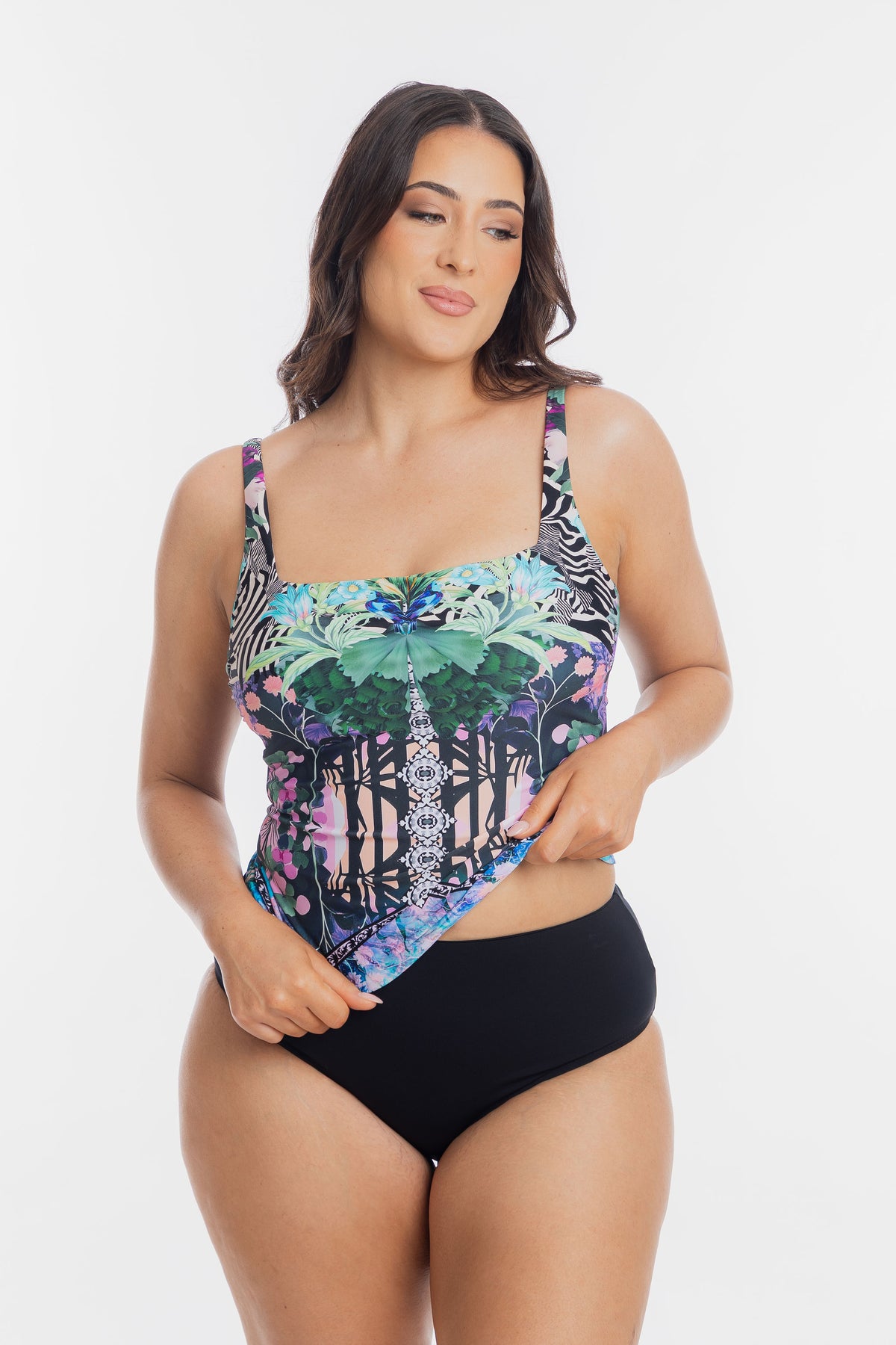 Gaia Tankini Square Top