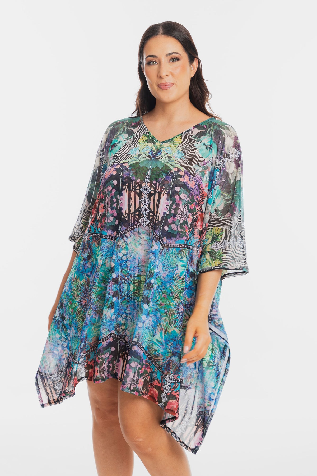 Gaia Mesh Kaftan