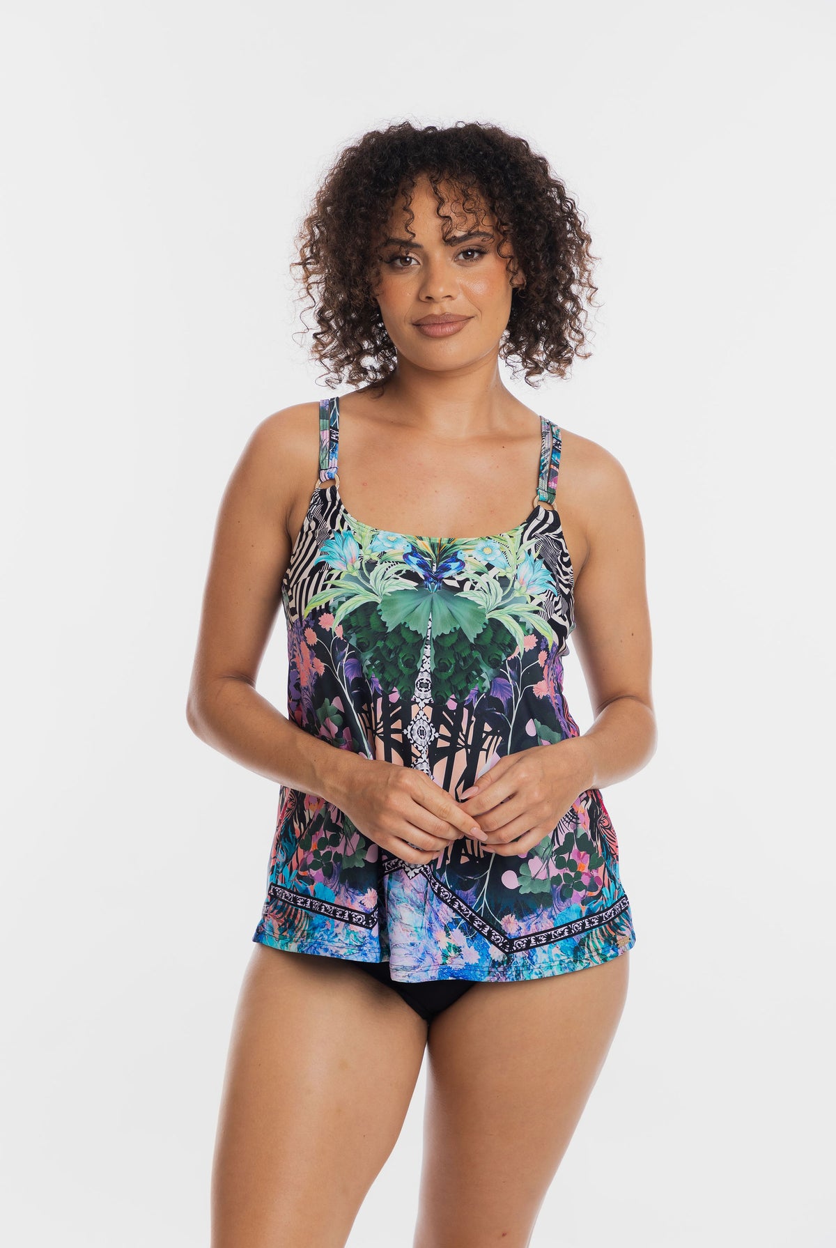 Gaia A-line Tankini Top