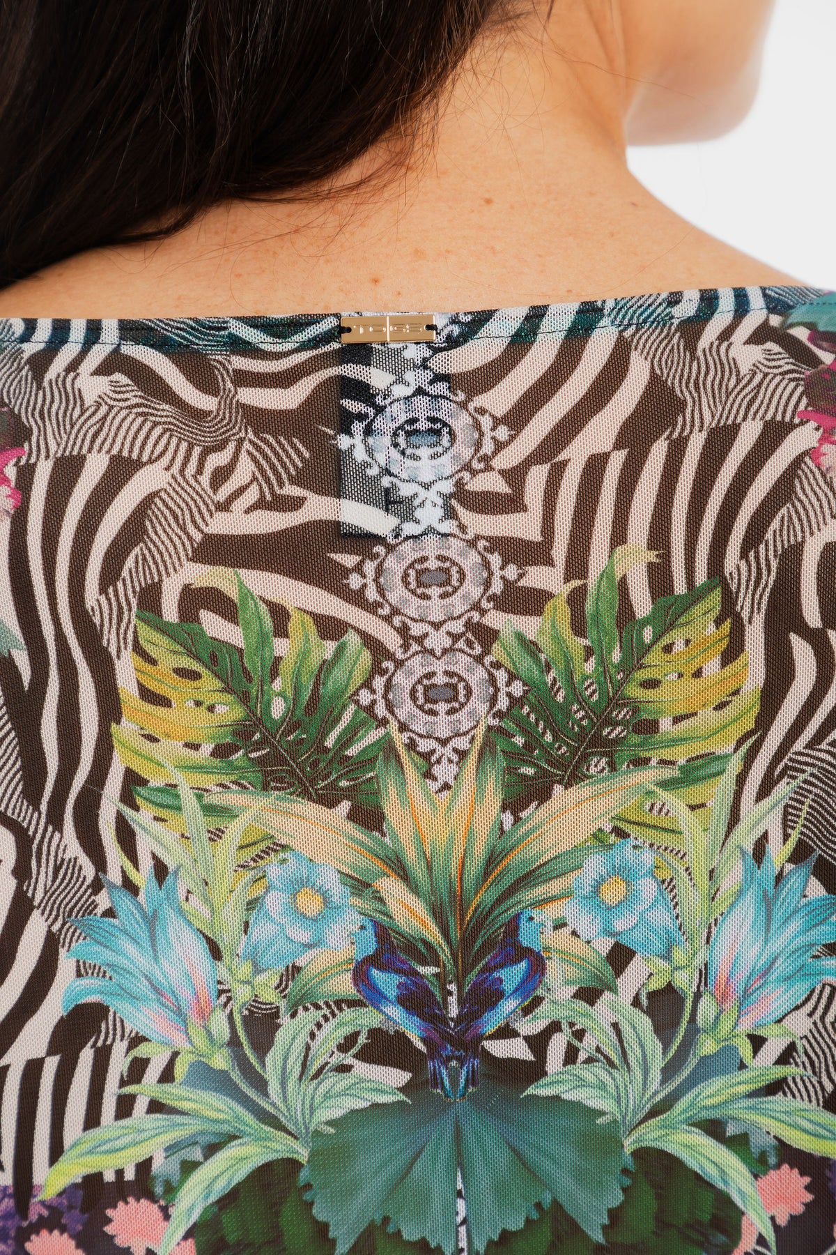 Gaia Mesh Kaftan