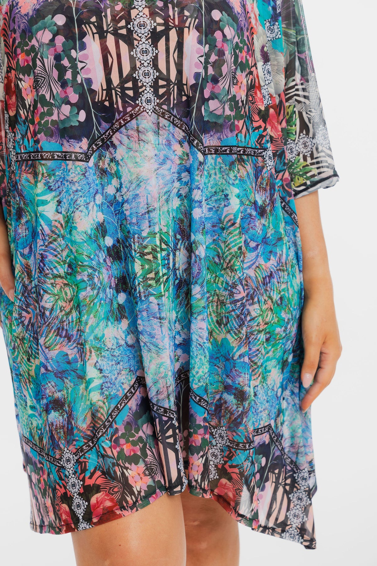 Gaia Mesh Kaftan
