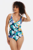 Newport Surplice One Piece Swimsuit
