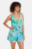 Lucca Romper One Piece Swimsuit