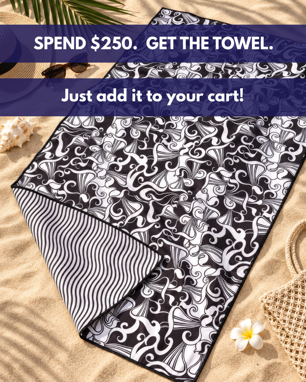 Spend $250. Get the Towel. Just add it to your cart!