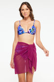 Mauve Mesh Sarong Pareo