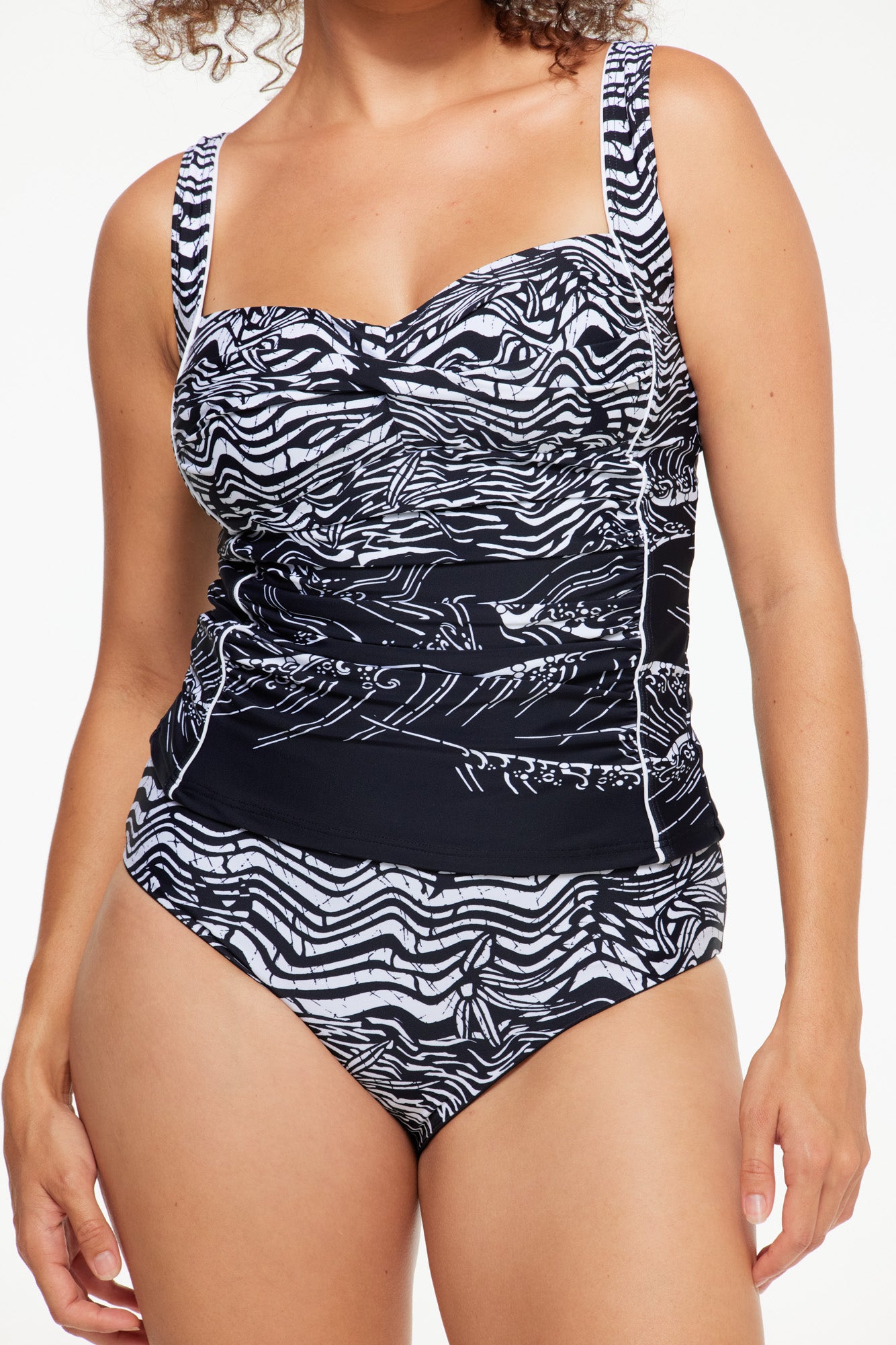 Budapest Tankini Ruched Top – Togs Swimwear