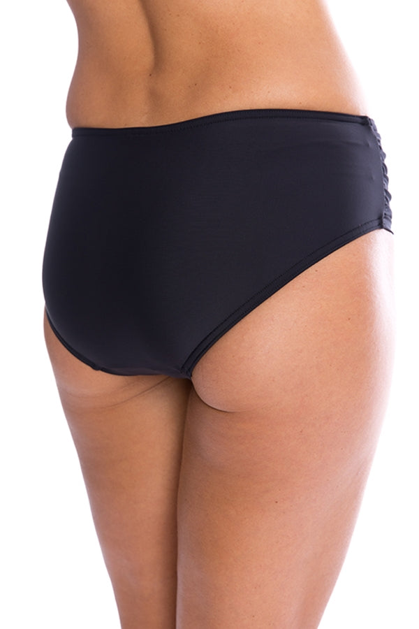 Gathered Pant - Black - TOGS Swimwear